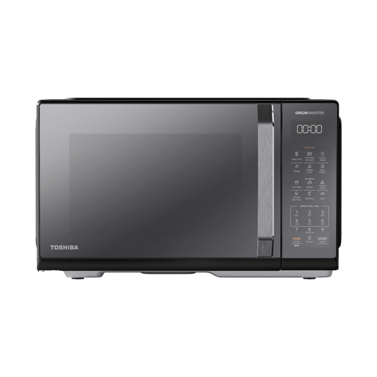 Toshiba Solo Microwave 25 Liter, 900 Watt, With Inverter Technology, Black - MW3-EG25PEI(BK)