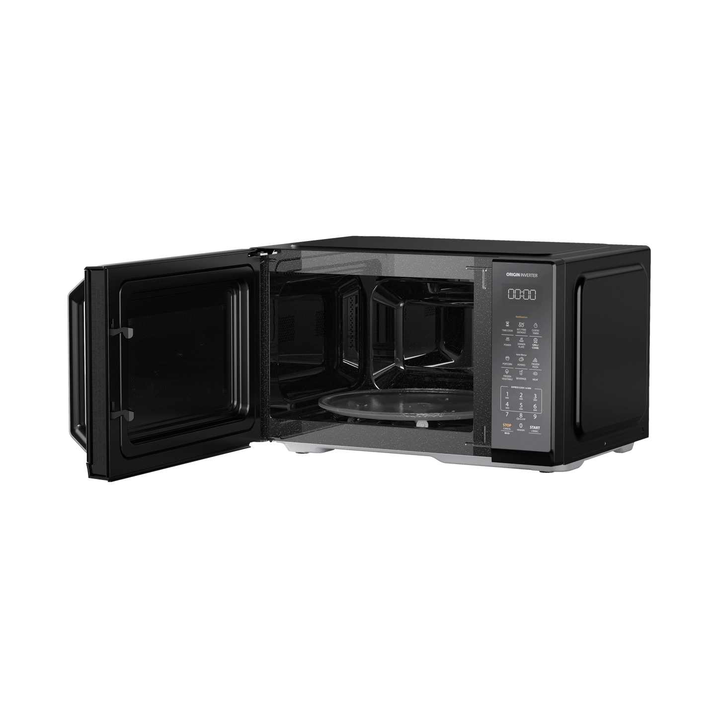 Toshiba Solo Microwave 25 Liter, 900 Watt, With Inverter Technology, Black - MW3-EG25PEI(BK)