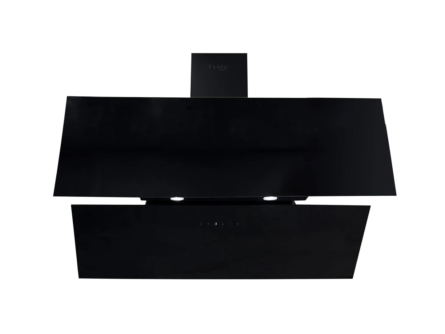Purity Built-In Decorative Hood, 90 CM, 1000m3/h, Black - Auto Smart BL