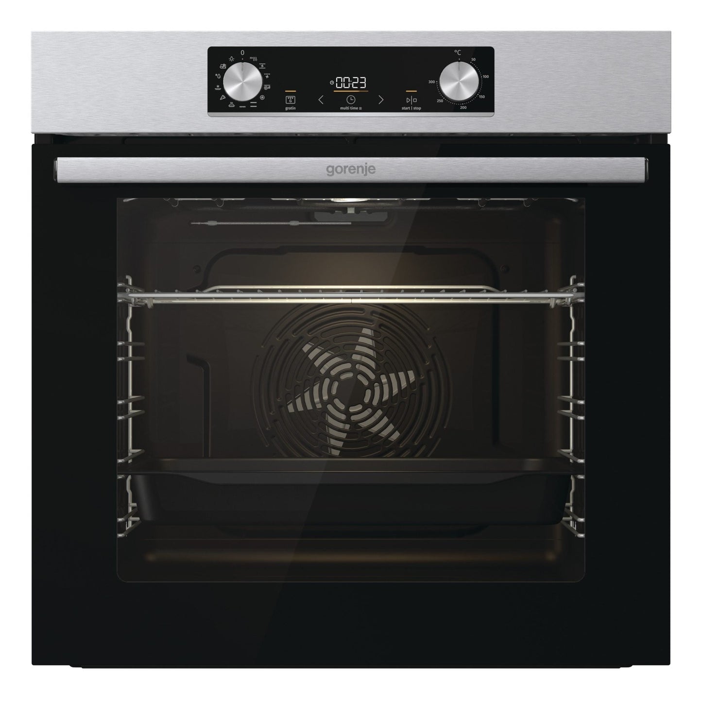 Gorenje Built-In Electric Oven, 60 cm, Stainless Steel - BO6712E02X