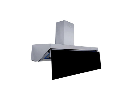 Purity Wall Mounted Cooker Hood, 60 cm, 600 m3/h, Silver - GOLDEN SOFTO | 60 cm
