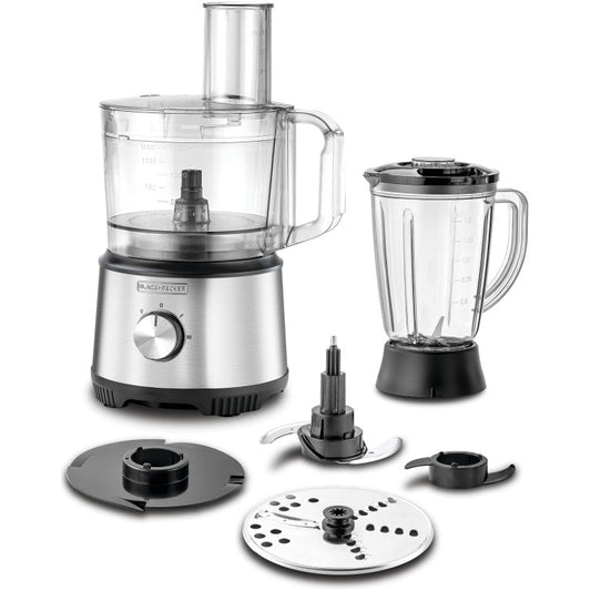 Black+Decker 24 Functions Food Processor, 800W - FX825