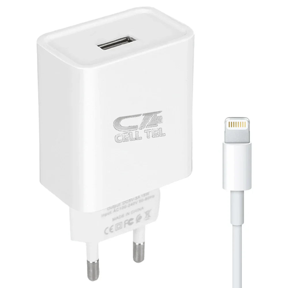 Cell Tel CT-15L Lightning Cable 2A Fast Charging