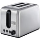Black+Decker Stainless Steel 2-Slice Toaster, 1050 Watt - ET244