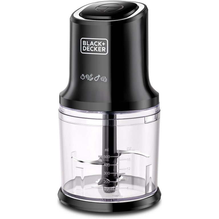 Black+Decker Chopper with Attachments, 500 Watt – FC500J
