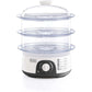 Black+Decker 3 Tier Food Steamer, 10 Liters, 775W – HS6000