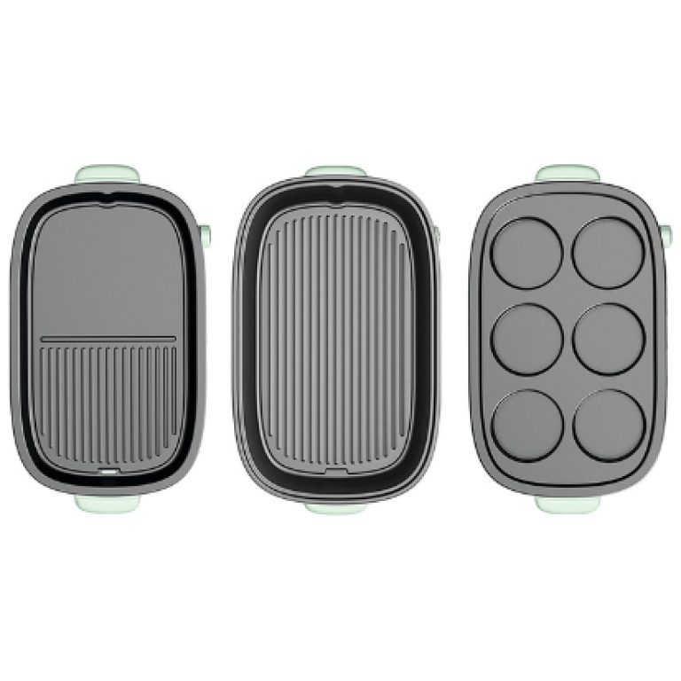 Black+Decker Electric Grill, 1400 Watt, Green - ‎GH1400