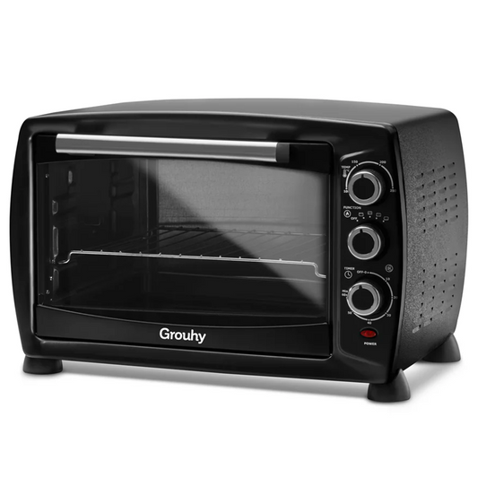 Grouhy Electric Oven 48 Liters, 2000 Watt, Black - GVL48OV2W