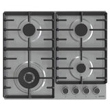 Gorenje Built-In Gas Hob, 60 cm, 4 Burners, Silver - GW642ABX