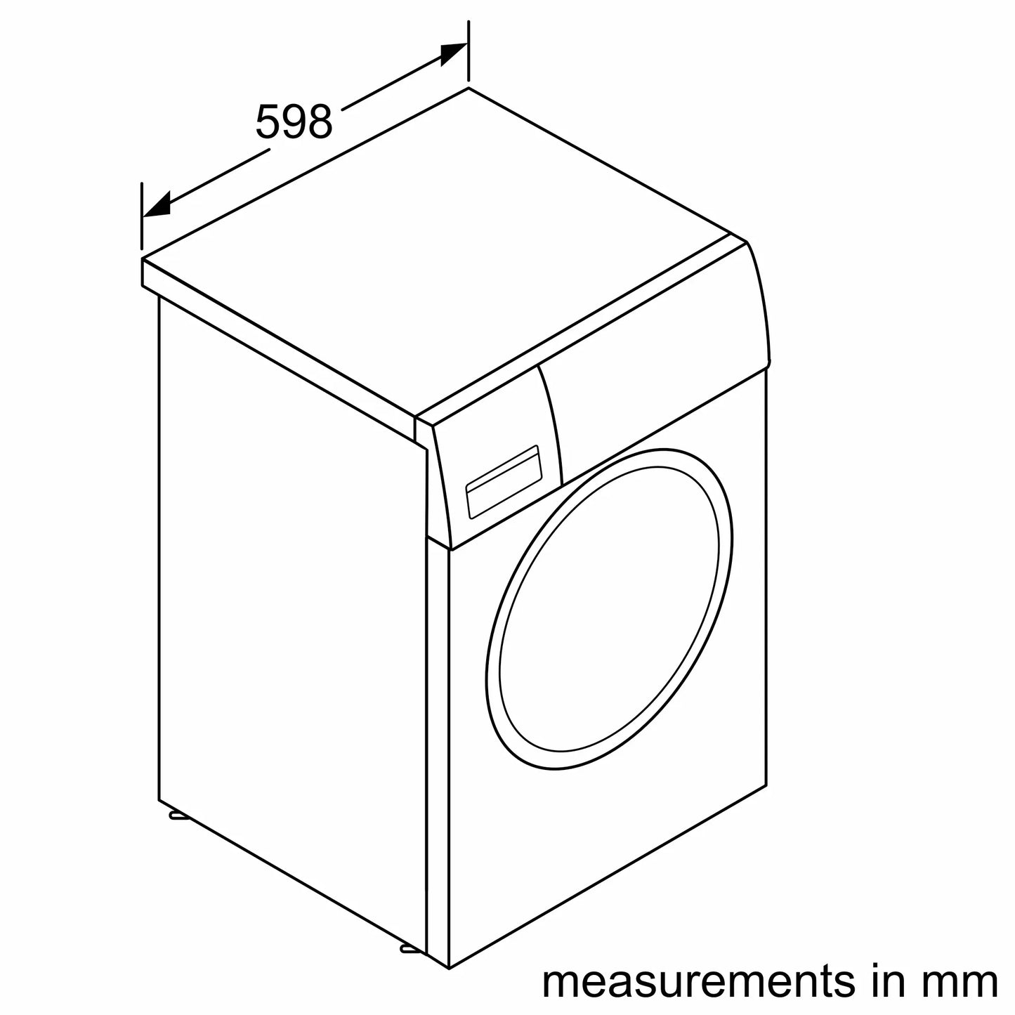 Bosch Series 6 Front Load Washing Machine, 10 kg, With Digital Display, Cast Iron Grey - WGK254ZREG