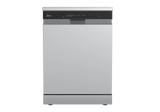 Midea Digital Dishwasher, 13 Place Settings, 6 Programs, Silver - MDWPF1333C(S)-W-EG