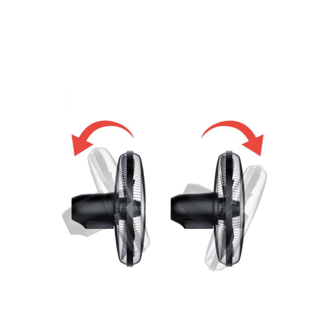 Mienta Storm Wall Fan, 18 inch - WF50338A - Black