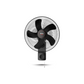 Mienta Storm Wall Fan 18 Inch With Remote - WF50438A -Black