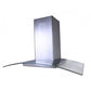 Purity T- Shape Wall Mounted Cooker Hood, 90 cm, 750 m3/h, Silver - CAPPE INOX | 90 cm