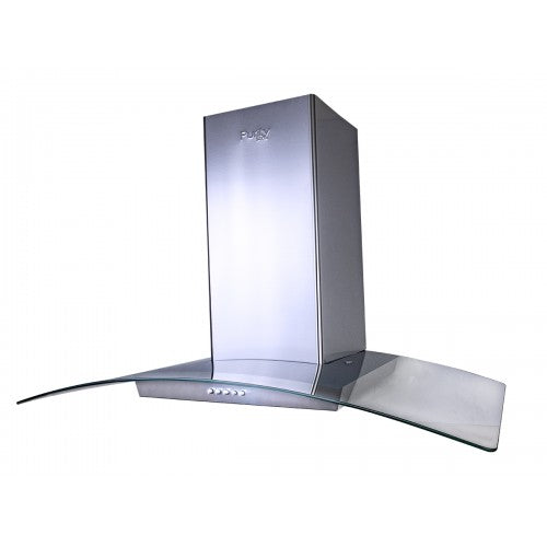 Purity T- Shape Wall Mounted Cooker Hood, 90 cm, 750 m3/h, Silver - CAPPE INOX | 90 cm