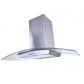 Purity T- Shape Wall Mounted Cooker Hood, 90 cm, 750 m3/h, Silver - CAPPE INOX | 90 cm