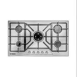 Fresh Gas Cooker Built In Stainless - Modena 90 cm Black knob