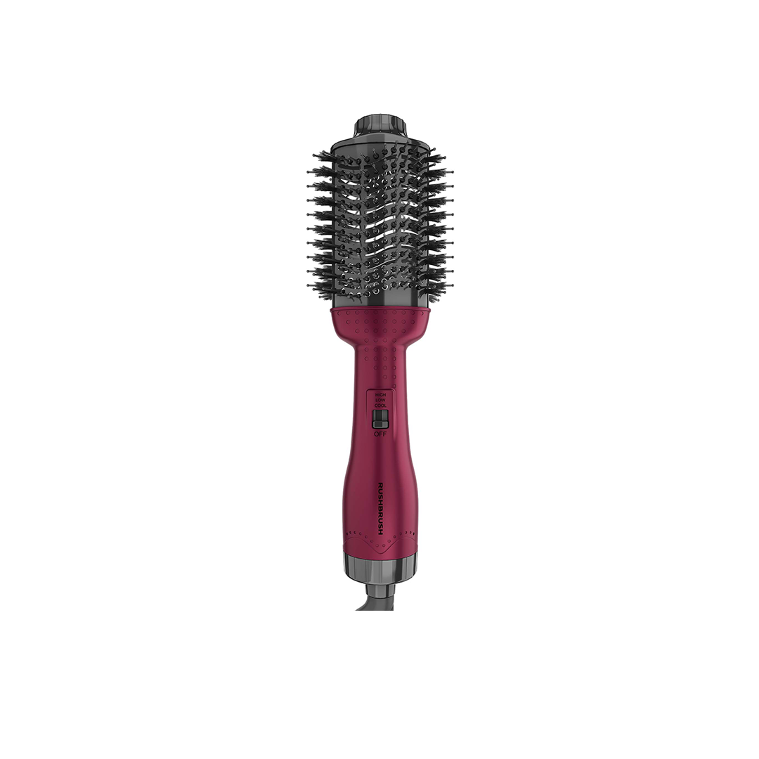 Rush Brush V2 Pro Hair Volumizer, Raspberry - 1300W