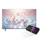 Grouhy 32 Inch LED TV Frameless - GLD32NAV2 + Grouhy HD Satellite Receiver Mini - Black - 9500 Pro