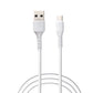 Cell Tel Type C Pure Copper Cable, 6.0A, White - CT-C38
