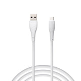 Cell Tel PVC Quick Android Cable, 2.4A, White - CT-60C