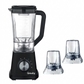Grouhy Blender With Two Grinders, 800 Watt, 1.8 Liters, Black - GBL800WUT