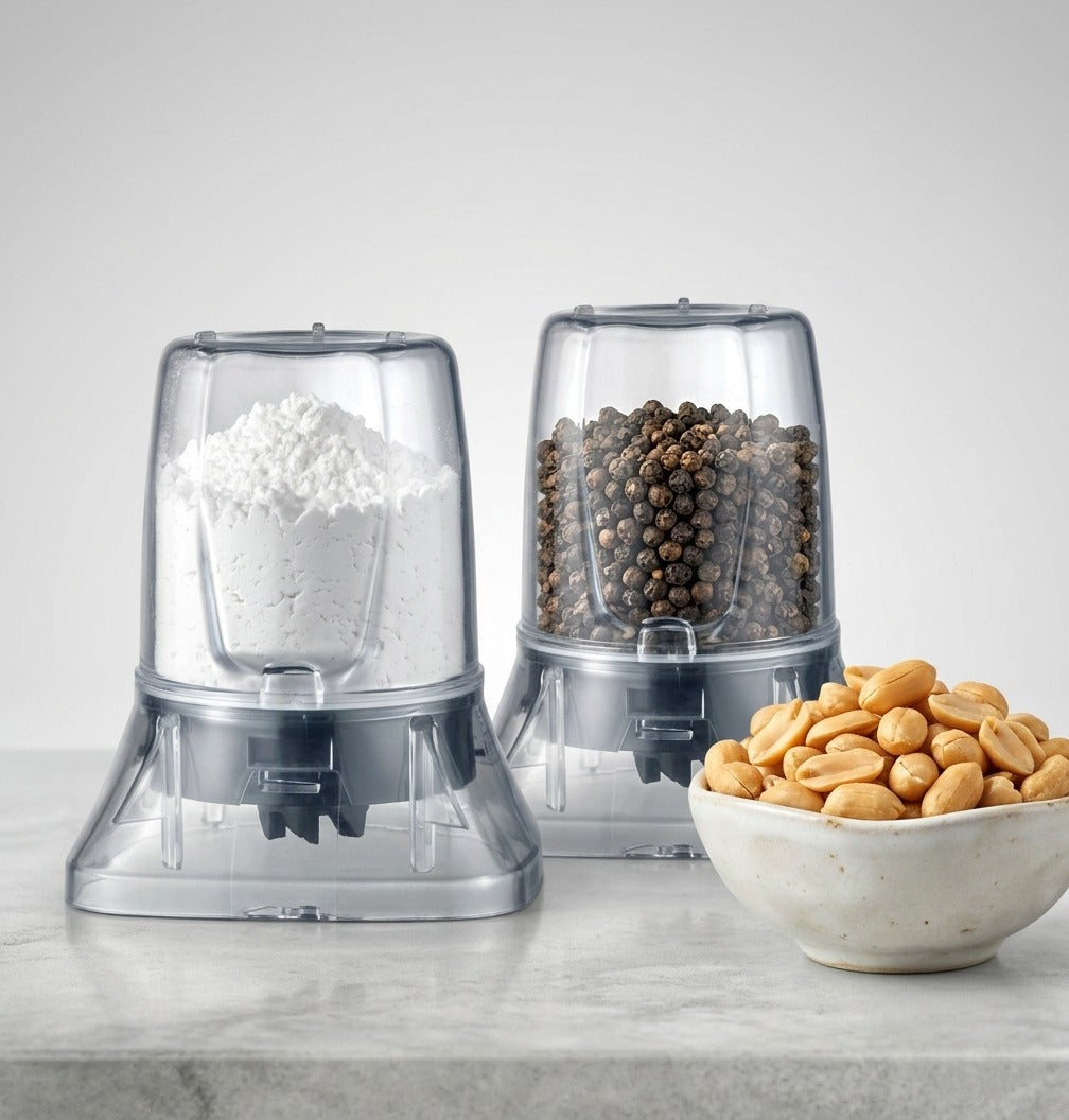 Grouhy Blender With Two Grinders, 800 Watt, 1.8 Liters, Black - GBL800WUT