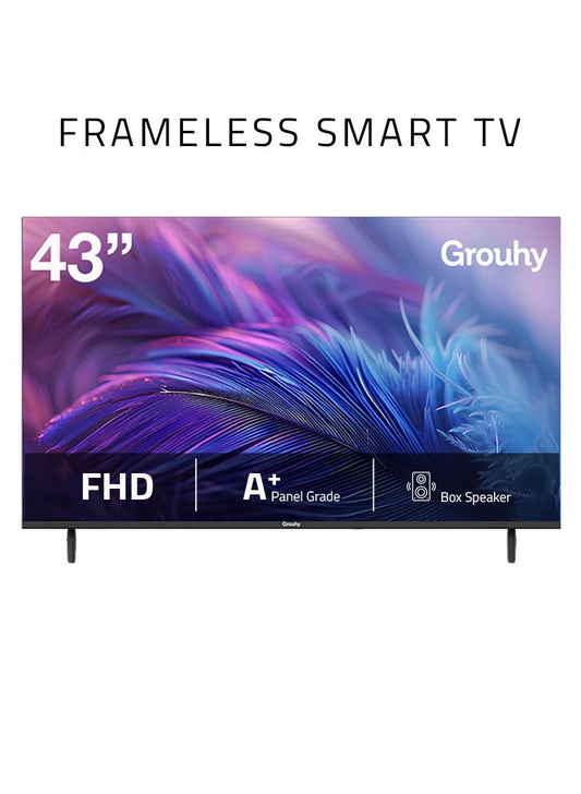 Grouhy 43 Inch Full HD LED Smart Frameless TV With Magic Remote - GLD43SA.MGCV2