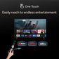 Haier 55 Inch 4K UHD Smart LED TV with Built-in Receiver - H55K80EU