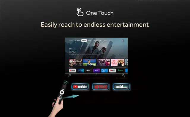 Haier 55 Inch 4K UHD Smart LED TV with Built-in Receiver - H55K80EU