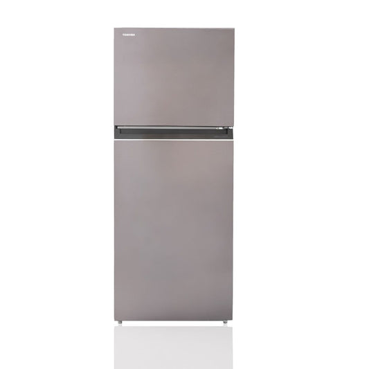 Toshiba No-Frost Refrigerator, 411 Liters, Inverter Motor, Satin Grey - GR-RT559WE-PMN(37)