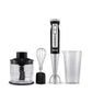 Mienta Turbo Plus Hand Blender With Attachments, 600ml, 1000 Watt, Black and Silver - HB111438A