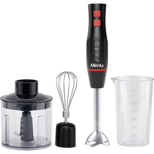 Mienta Hand Blender, 450W, Black - HB111138B