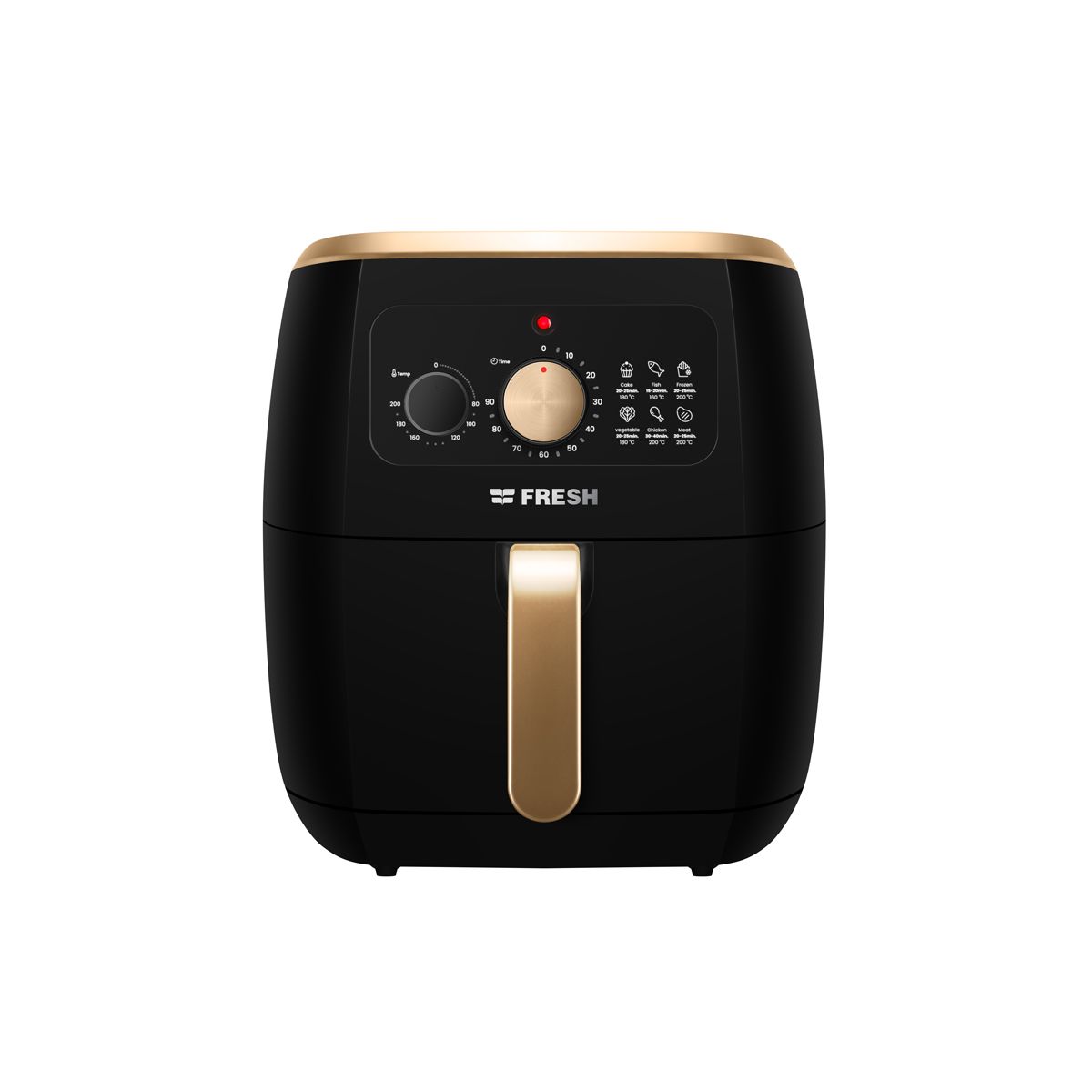 Fresh Air Fryer, 7 Liter, 1800 Watt, Golden - FAF-M1800