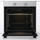 Gorenje Built-In Electric Oven, 60 cm, Stainless Steel - BO6712E02XK