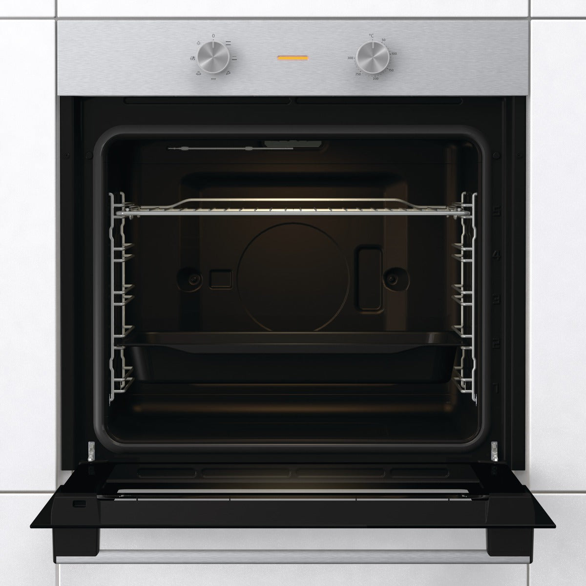 Gorenje Built-In Electric Oven, 60 cm, Stainless Steel - BO6712E02XK