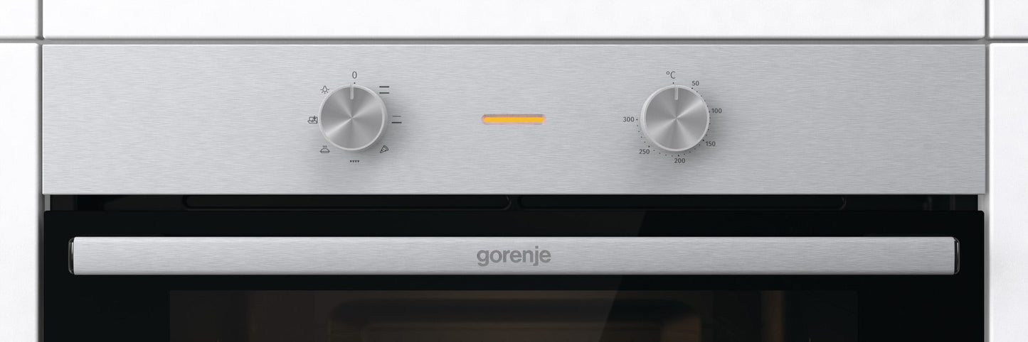 Gorenje Built-In Electric Oven, 60 cm, Stainless Steel - BO6712E02XK