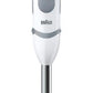 Braun MultiQuick 5 Vario Multifunction Hand Blender, 1.2 Liter, 1000 Watt, White Grey - MQ5245WH