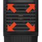 Mienta Breeze Air Cooler, 85 Liter, Black - AC49338A