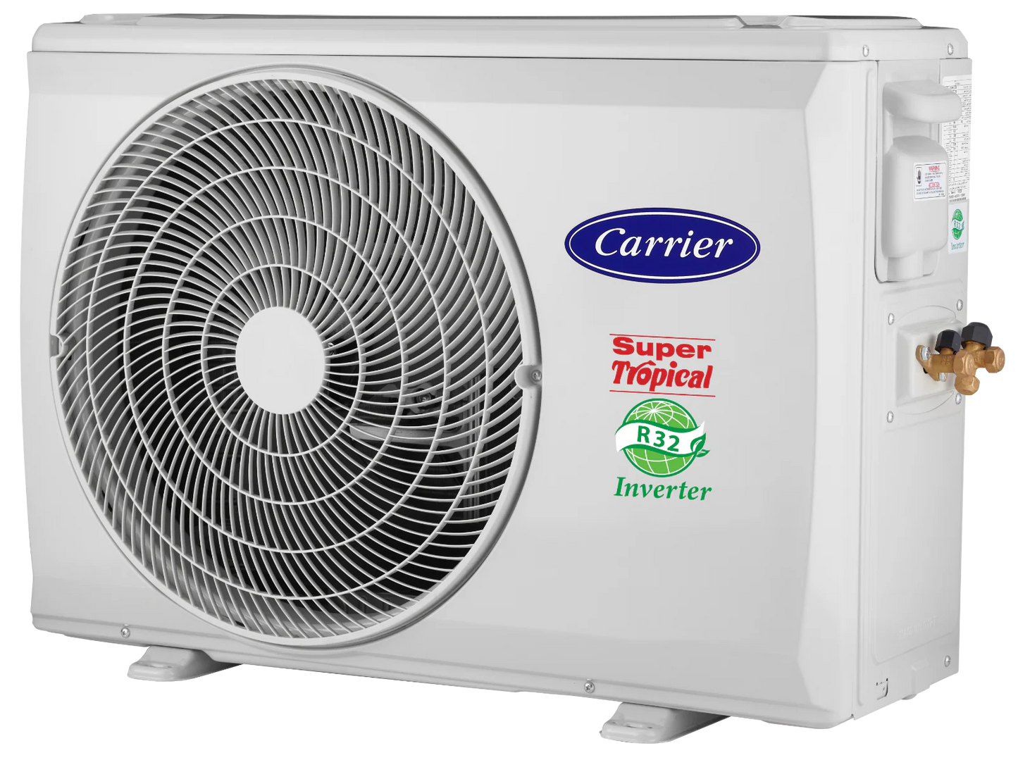 Carrier XCool Split Air Conditioner With Inverter Technology, Cooling And Heating, 1.5 HP, White - 53QHEFT12DN-708F