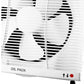 IDO Kitchen Ventilating Fan 25 Cm, Ivory White - WVF25-OWH