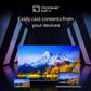 Haier 55 Inch 4K UHD Smart LED TV with Built-in Receiver - H55K80EU