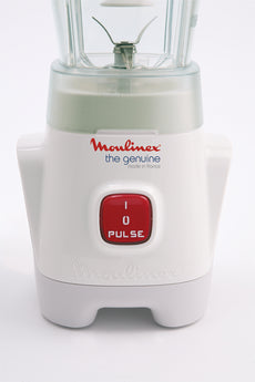Moulinex Genuine Electric Blender, 400 Watt, 1.25 Liter, White - LM2411EG