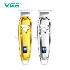VGR Professional Electric Rechargeable Hair Trimmer, LED Display - VGR-062