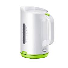 Braun Breakfast1 Electric Kettle, 1.7 Liter, 2200 Watt, White And Green - WK1100