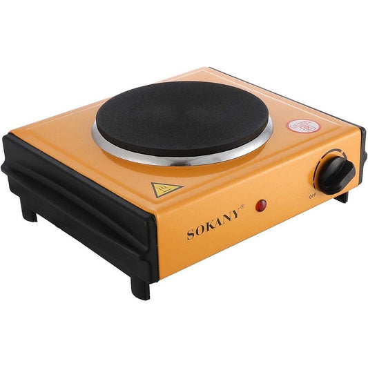 Sokany Hot Plate, Single Burner, 1000 Watt - SK-100A