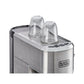 Black+Decker Espresso Machine, 1 Liter, 2 Cups, 1450 Watt, Silver - ECM150