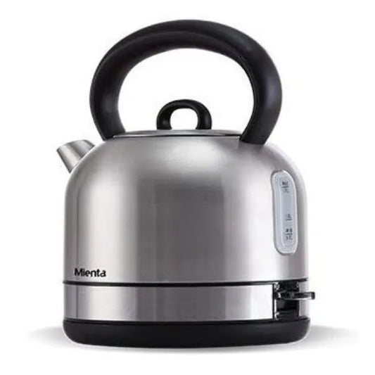 Mienta Electric Kettle, 2200 Watt, 1.7 Liter, Stainless Steel - EK201020A