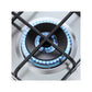Elba Gas Hob 75 cm, 5 Burners, Safety Stainless - ELIO 75-545