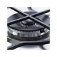 Elba Gas Hob 75 cm, 5 Burners, Safety Stainless - ELIO 75-545